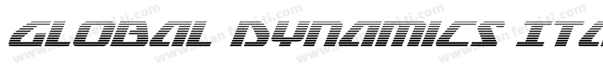 Global Dynamics Ital字体转换